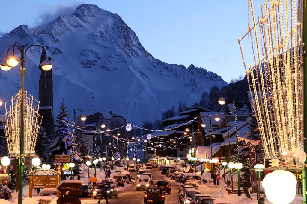 Hotel Les Flocons Les Deux Alpes Exterior photo